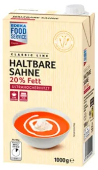 Z:Sah.Küchen Sahne 20% Fett 1 Ltr /(Edeka)