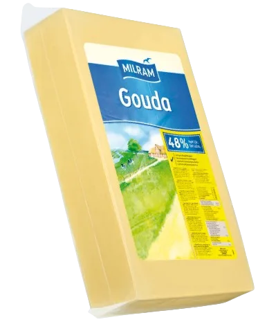 z: Milram Gouda 48% ca. 15KG/Block (Art.-Nr: 1670)
