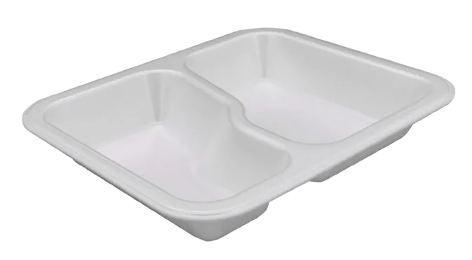 Siegelschalen "613" 2-geteilt, Gr. B, 1000 ml, 600 Stück