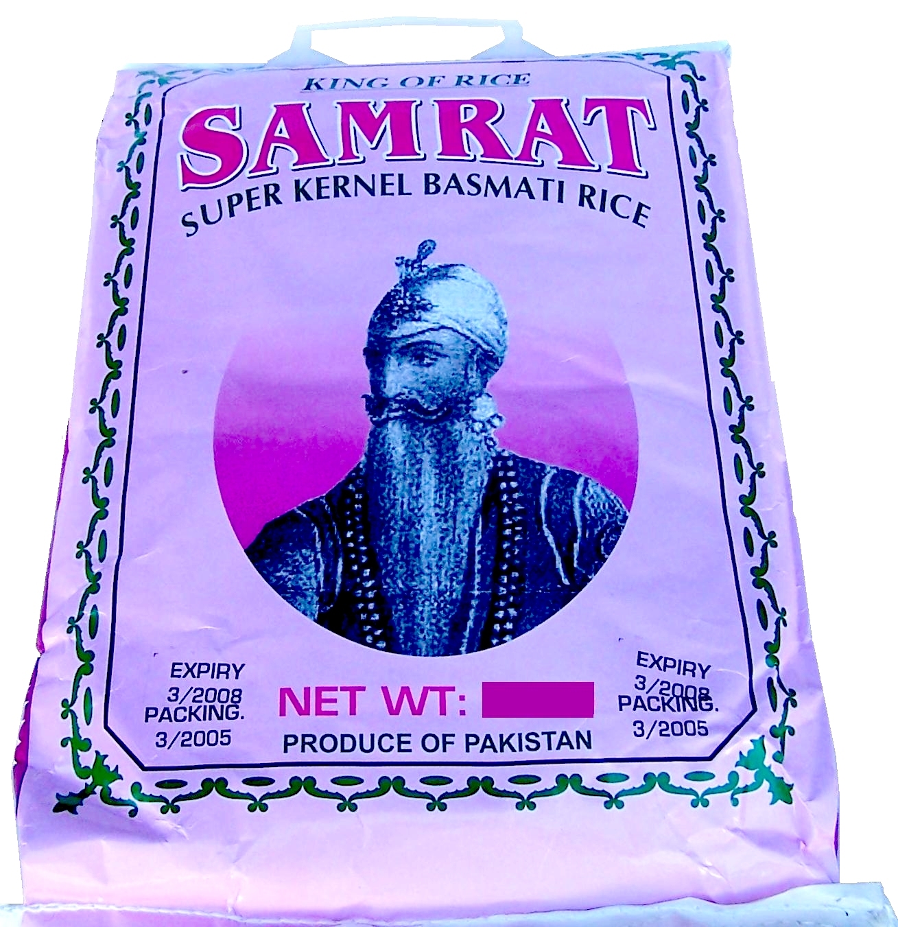 Samrat - 10kg Super Kernel  Golden Sella Basmati reis