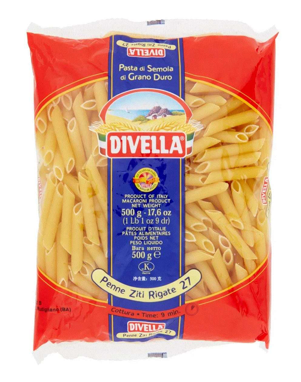 Divella Penne Rigate 500g