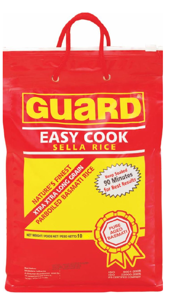 Guard - 10kg Golden Sella Basmati Rice