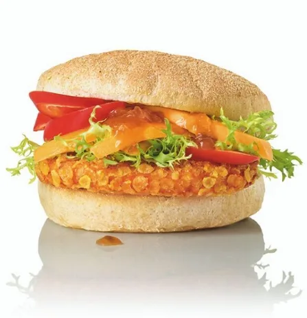 Salomon-Chicken Burger Crunchy ca. 11x135gr. 4x1,5kg/Beutel