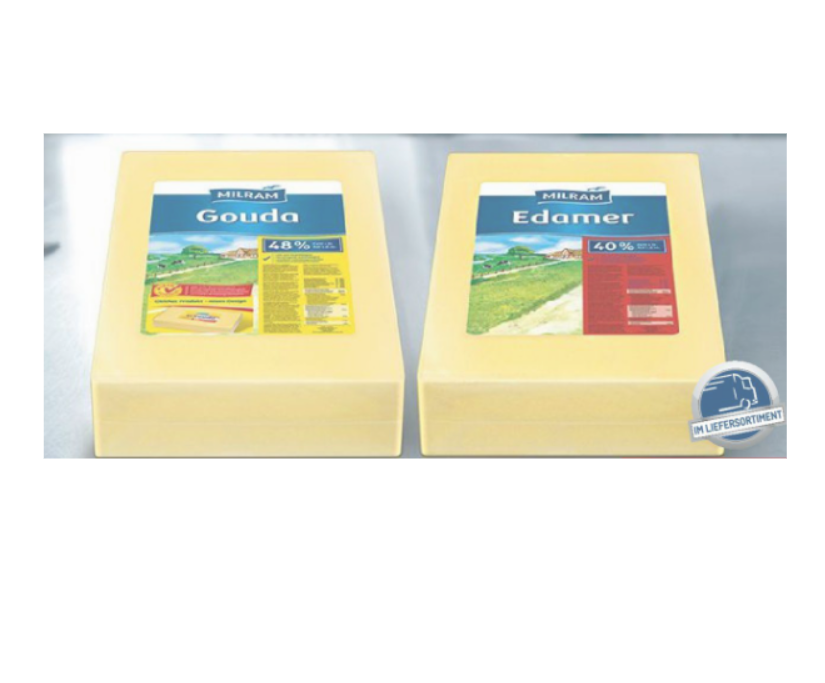 Milram Edamer-Gouda* ca.15Kg 40/48%/kg Preis