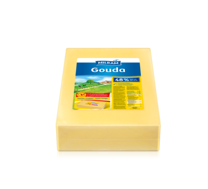 Milram Gouda 48% ca. 15KG/Block