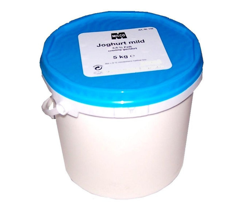 Joghurt Mild 3,5% Fett 5kg Eimer