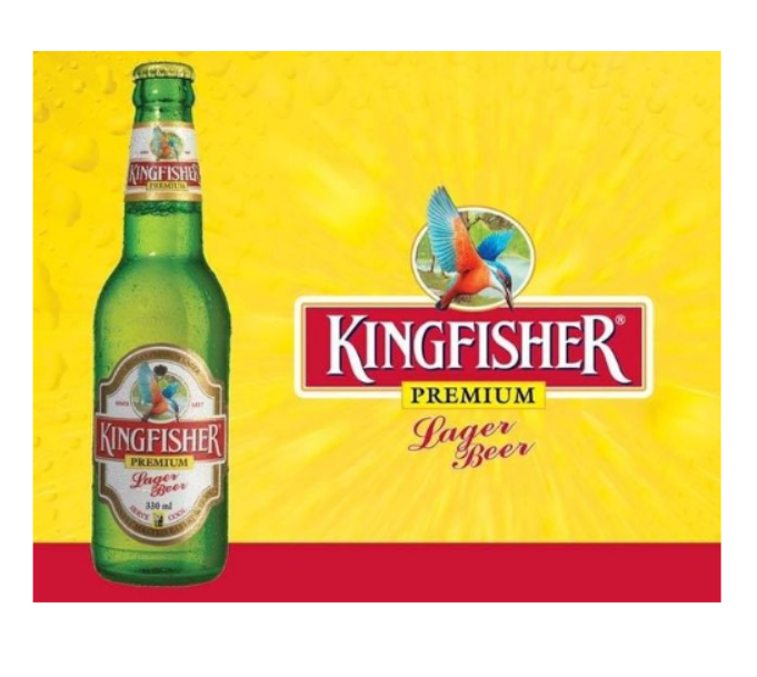 Kingfisher Bier 330ml (24 x 330ml)