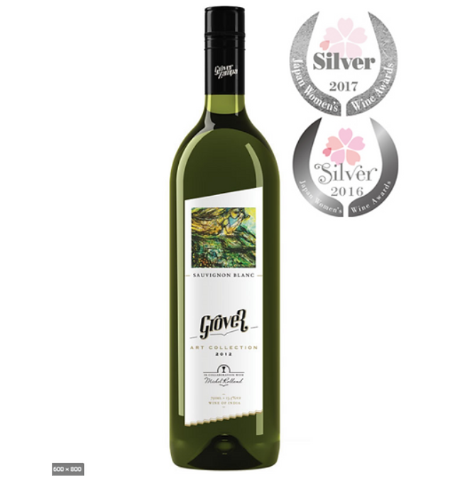 Grover White Wine Indien 0,7l Fl