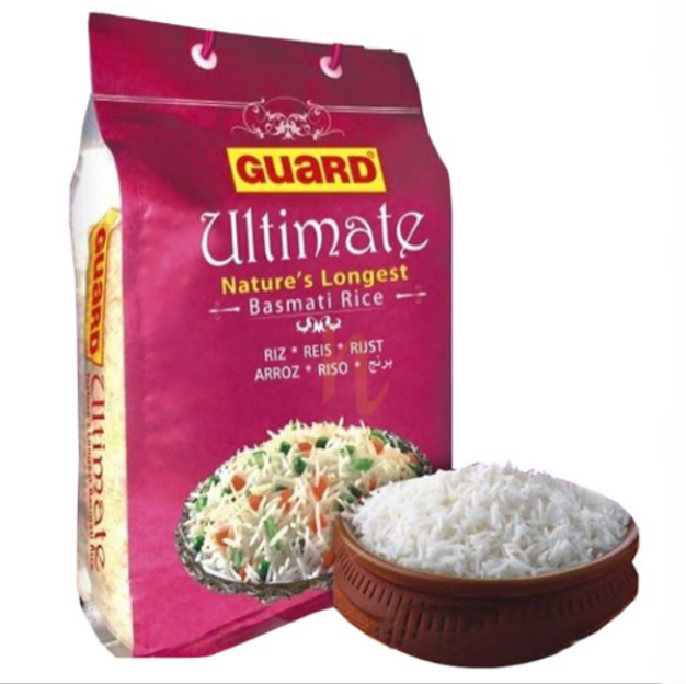 Guard Ultimate Nature's longest Basmati Rice 20kg