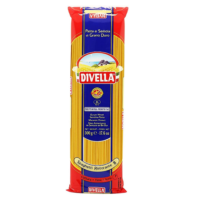 Divella Spaghetti  Nr. 8 - 500 gr.