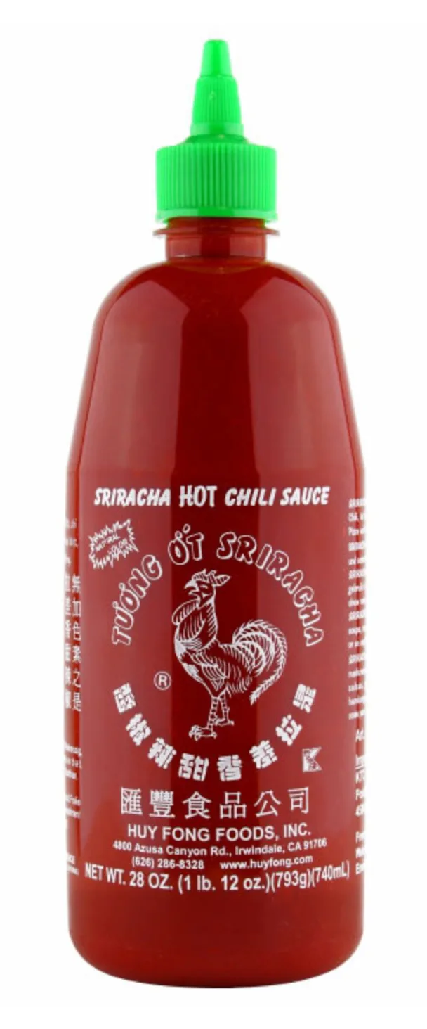 Sriracha Hot Chilli Sauce ca790g Fl.