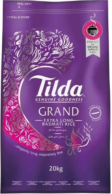 Reis-Tilda Grand - 20kg Extra Long Basmati Rice