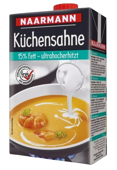 Z:Sah. Küchensahne 15% Fett 1ltr/Naarman