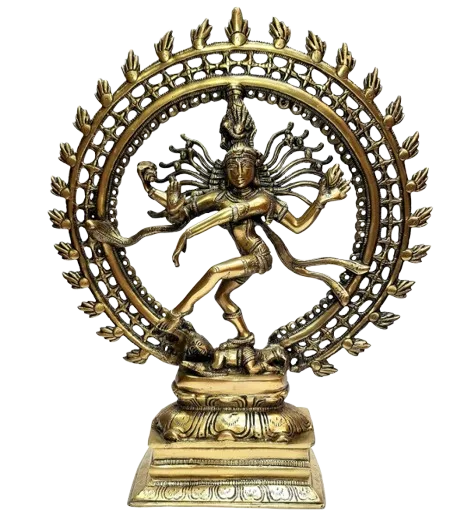 LP-Statue-Natraj aus Messing, Idol-Skulptur Natraj, VE nach gewicht/ Preis pro Kg.
