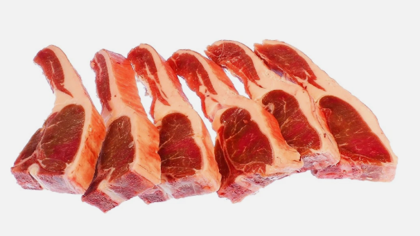 TK-Lammkotelett Stiel portioniert, Lammrücken gesägt (NZ)